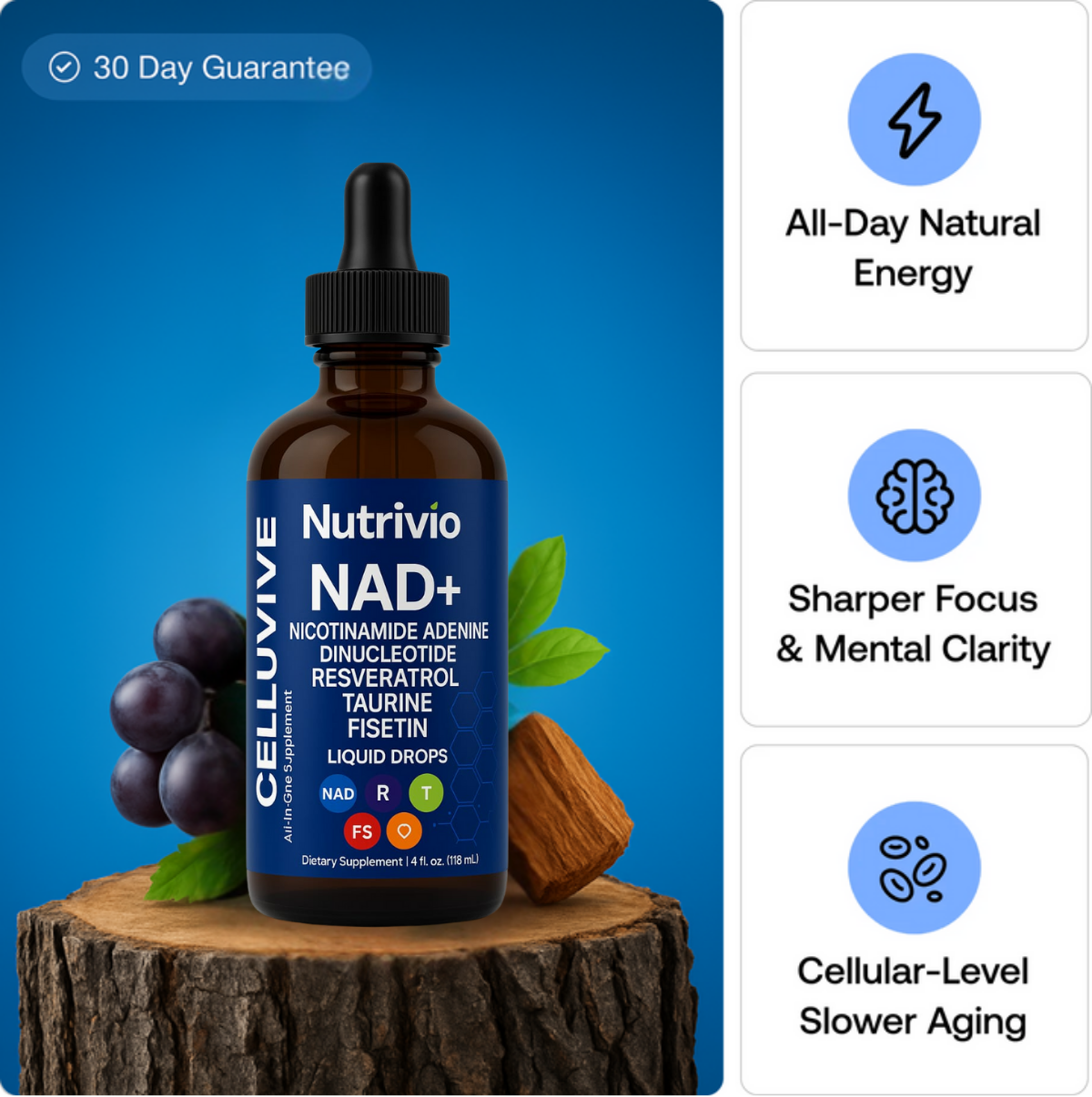 Nutrivio NAD+ Supplement Drop
