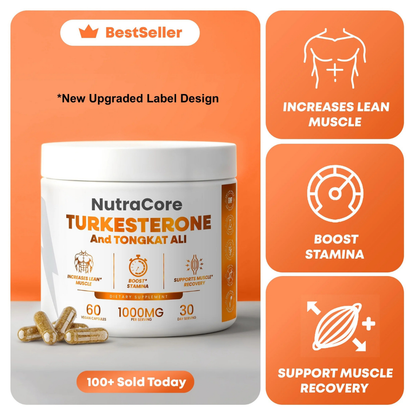 NutraCore®- Turkesterone & Tongkat Ali